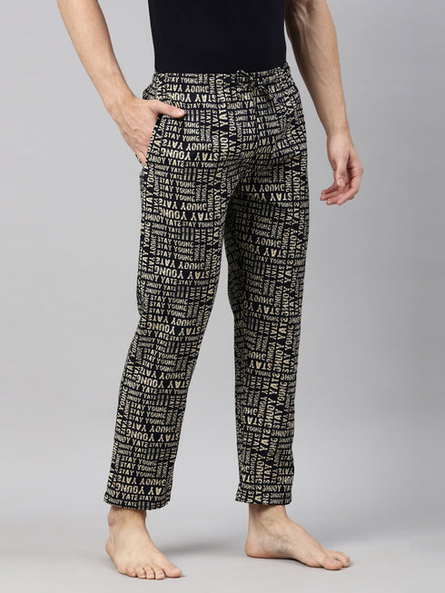 White Checks Lounge Pant